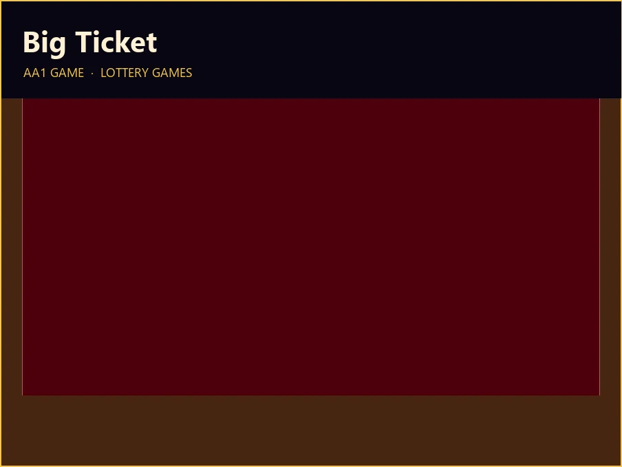Big Ticket