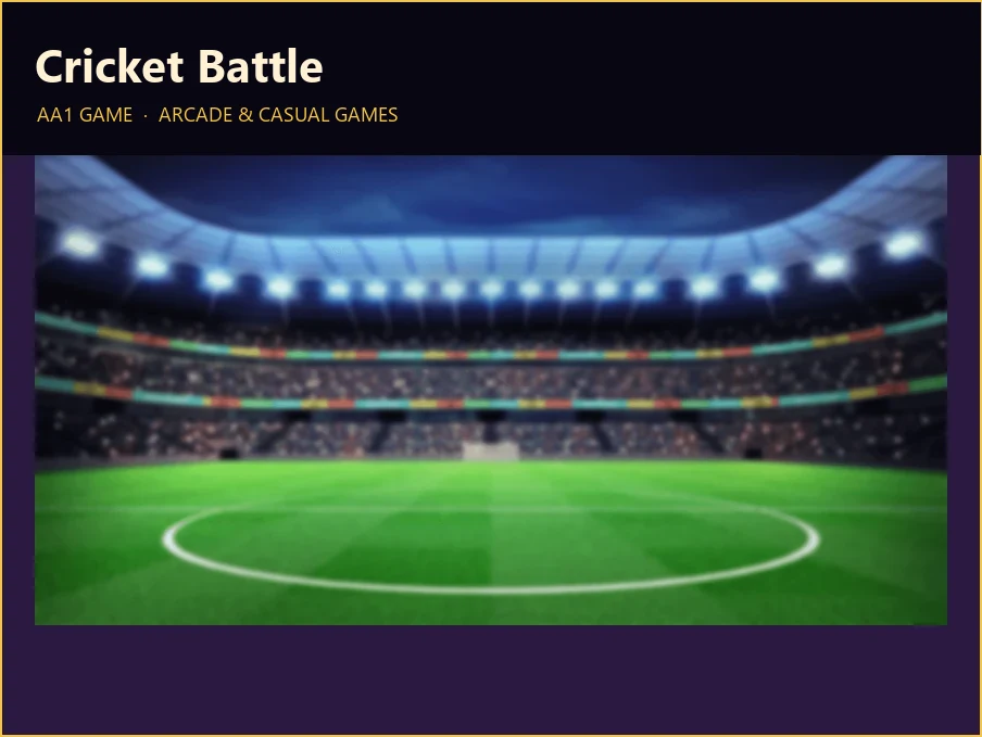 Cricket Battle