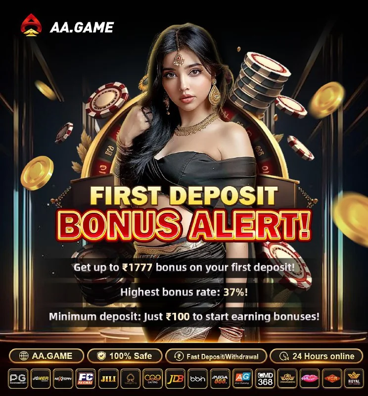 First Deposit Bonus Alert! Get up to bonus on your first deposit!…