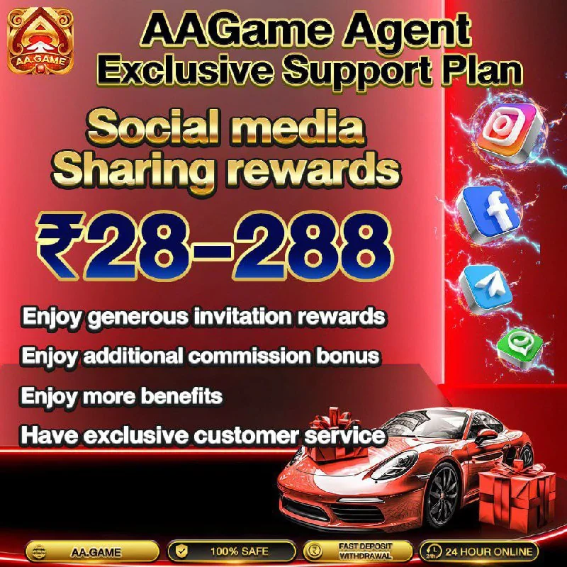 Social media sharing rewards ₹28-288?Enjoy generous invitation rewards?Enjoy...
