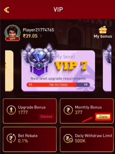 Remember to click to claim your monthly bonus We will launch a VI…