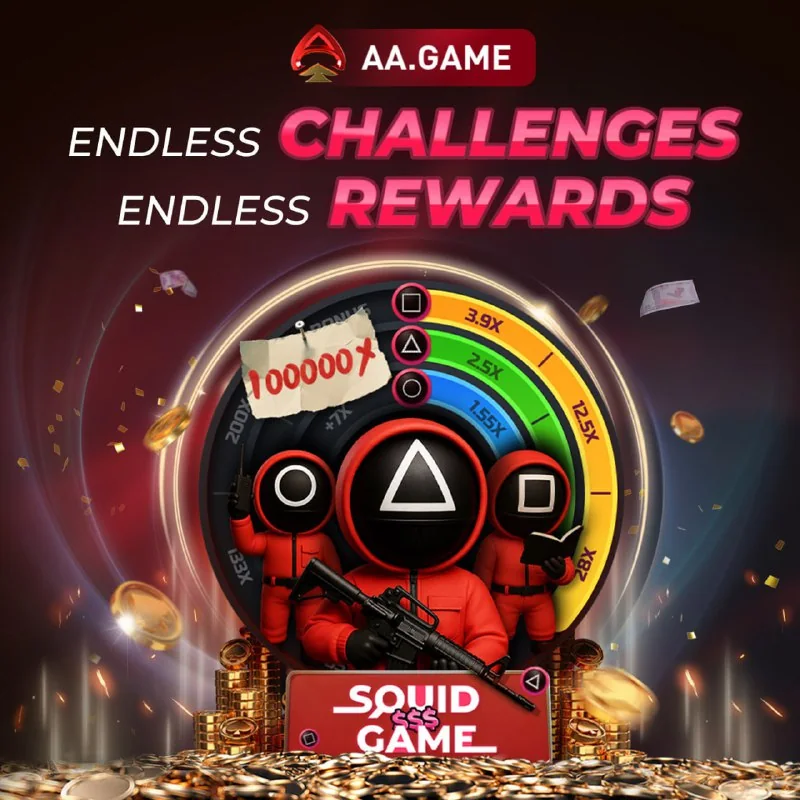 Squid $$$ Game Officially Launched!] Challenge now! Rewards up…