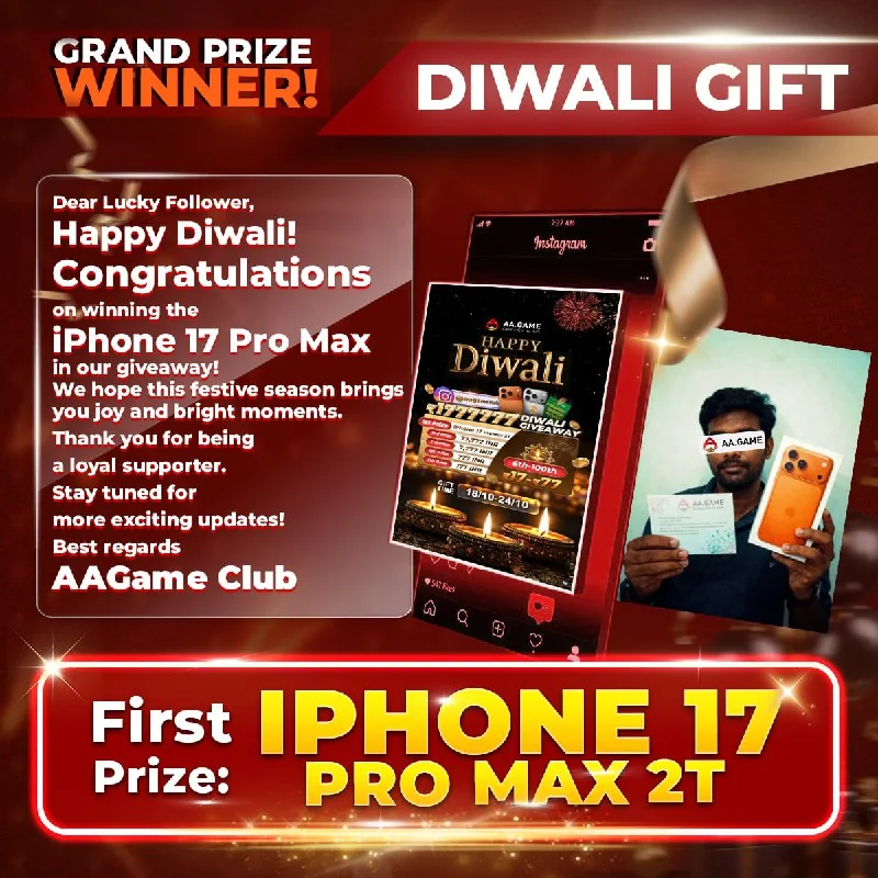 A Diwali Surprise! Congrats to our lucky fanwho won the i Phone 1…