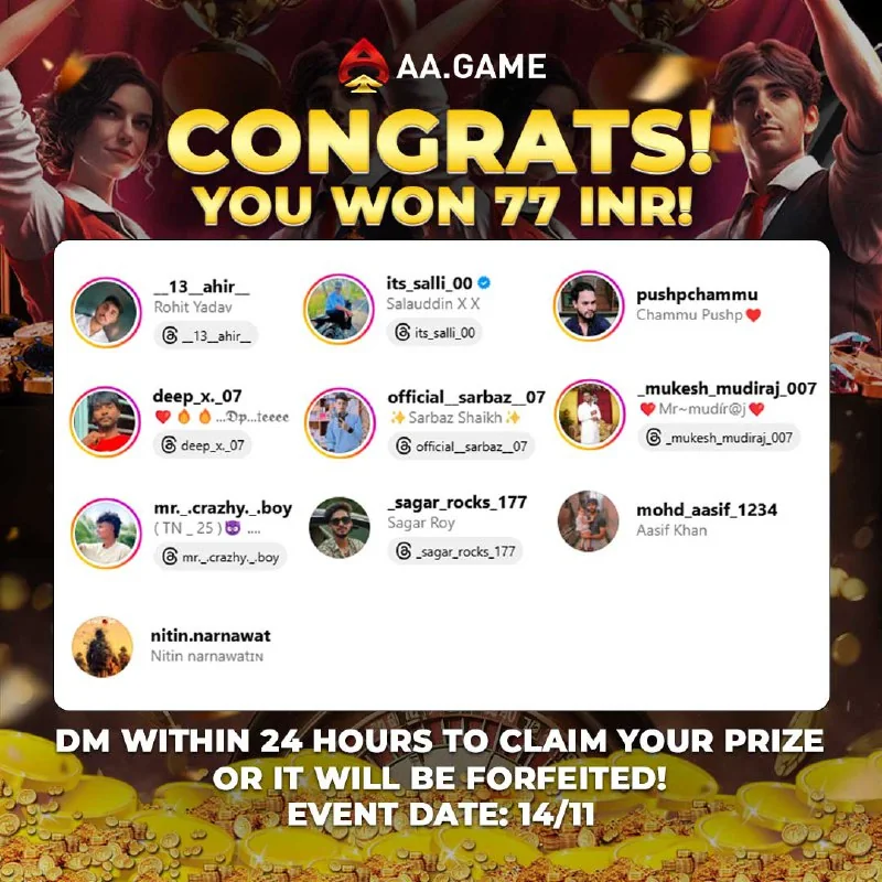 Today's event results are in! Big thanks to all the amazing commu…