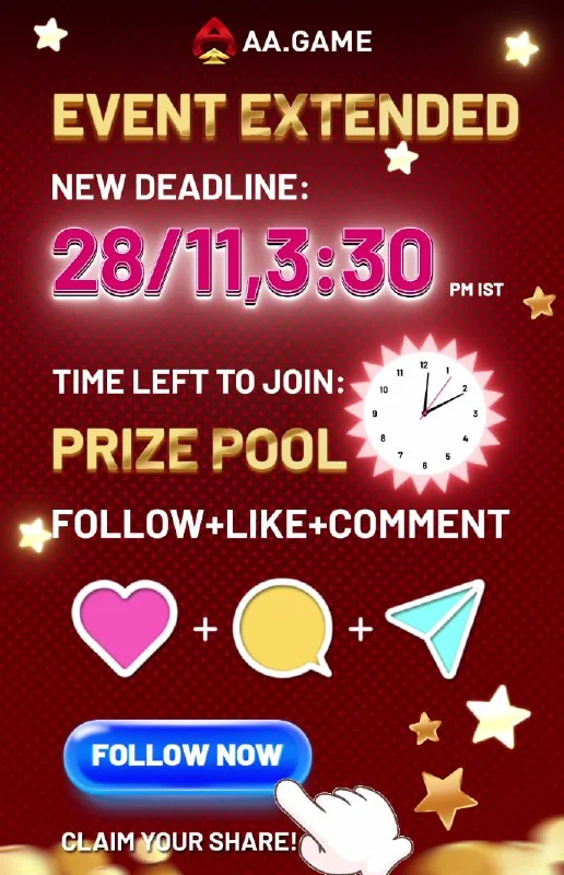 FLASH GIVEAWAY EVENT EXTENDED! IN Nov! winners will get…