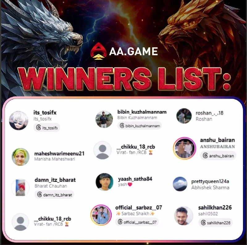 DRAGON vs TIGER - OFFICIAL RESULTS ARE IN!! PRIZE POOL:924 INR If…