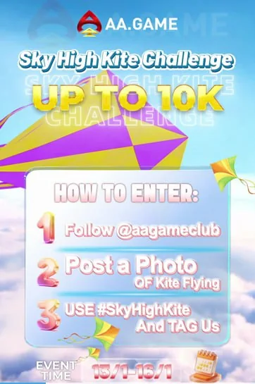 Sky High Kite Challenge is LIVE! Ready to fly high Win up to INR…