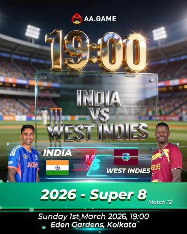 THE GROUND WILL SHAKE THE GIANTS WILL COLLIDE! INDIA vs WEST INDI…