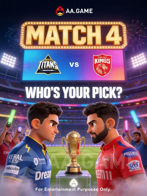 MATCH 4 — PBKS vs GT 226 just got REAL! Punjab Kings vs Gujarat…